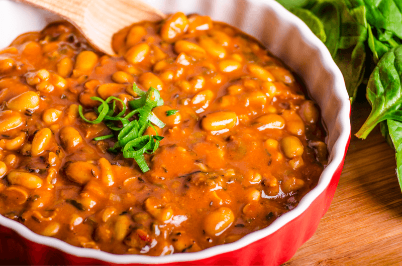 Frijoles para calentado paisa