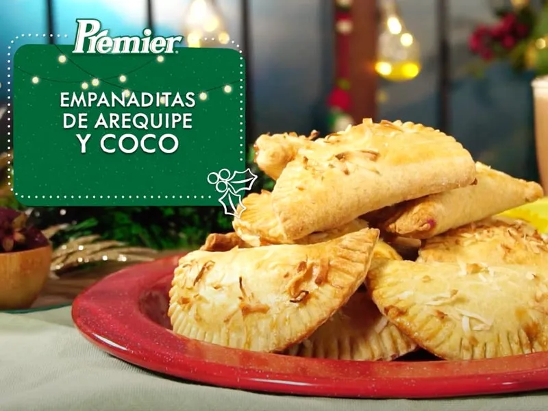 Empanadas de arequipe con coco - Premier