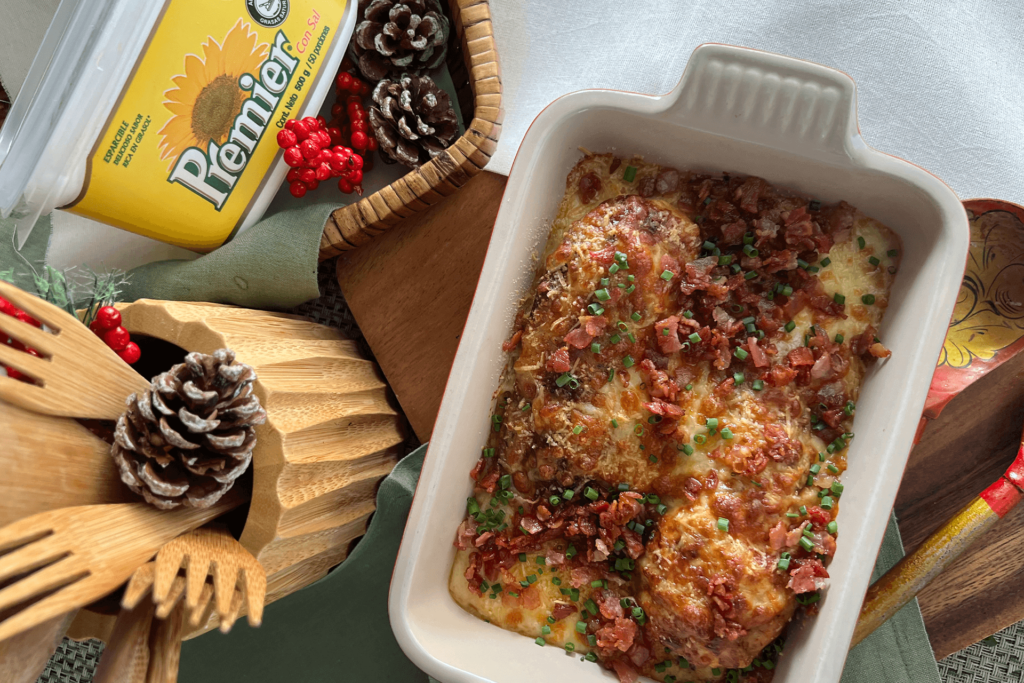 Pollo relleno al estilo Premier