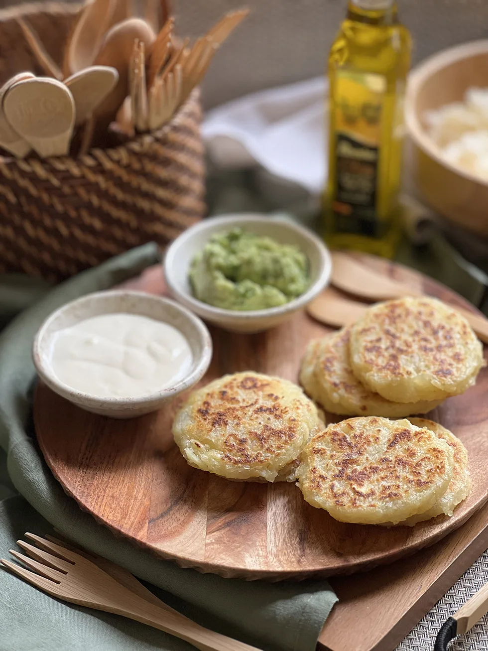 Arepa de yuca al estilo Premier